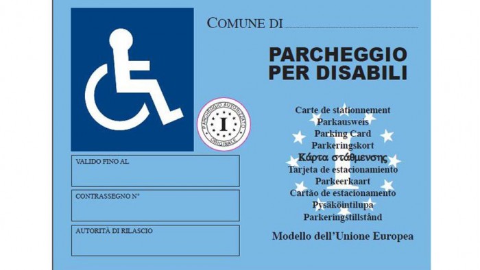 Disabili: dal 15 settembre in arrivo pass europeo
