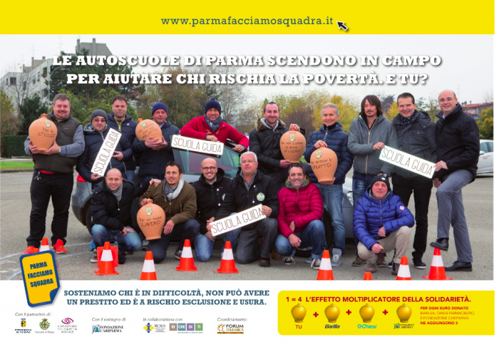 Autoscuole di Parma: Natale di solidarietà