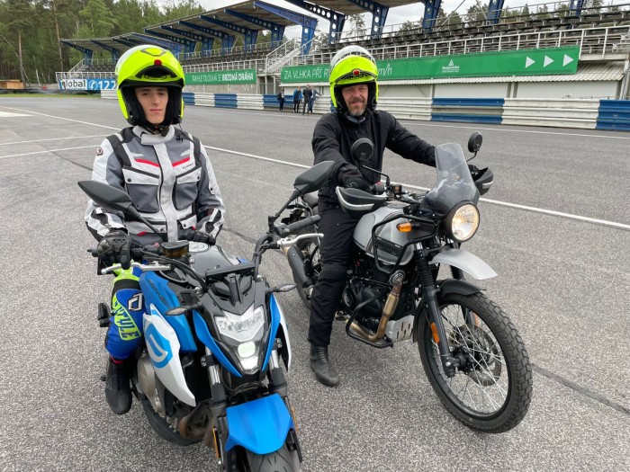 Repubblica Ceca, motociclisti a scuola di percezione del rischio