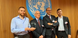 Rap sul primissimo soccorso stradale premiato al palazzo ONU di Ginevra