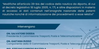 Comunicato Stampa DOMANI 30-07-2025, ALLA CAMERA PRESENTAZIONE PDL SU MODIFICHE CODICE NAUTICA DA DIPORTO