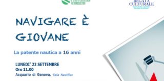 Convegno “Navigare è Giovane – La Patente Nautica a 16 anni” – 22-09-2025