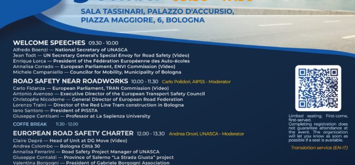 International Road Safety Forum – Bologna, 9 ottobre 2025