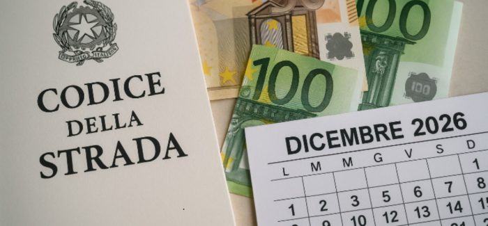Codice della Strada: slitta al 1° dicembre 2026 l’adeguamento delle sanzioni all’inflazione