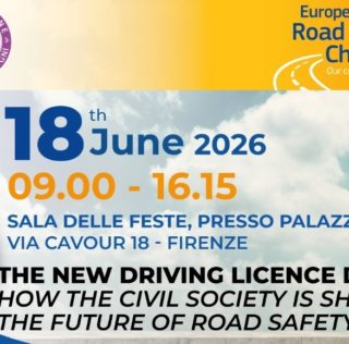 18 Giugno 2026 – Firenze –  Un appuntamento imperdibile sulla sicurezza stradale in Europa!