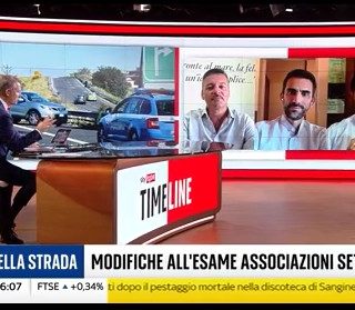 11-08-2026 SKY TG24 TIMELINE  SICUREZZA SULLA STRADA – MODIFICHE AL CODICE DELLA STRADA  intervento del Segretario Nazionale Autoscuole Alfredo Boenzi